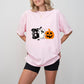 Halloween Boo Pumpkin Ghost spider design - Halloween Unisex Crewneck T-Shirt Sweatshirt Hoodie