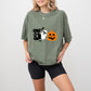 Halloween Boo Pumpkin Ghost spider design - Halloween Unisex Crewneck T-Shirt Sweatshirt Hoodie