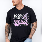 Halloween Witch Hat Design - Halloween Unisex Crewneck T-Shirt Sweatshirt Hoodie