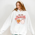 Halloween Its the Season Pumpkin Ghost Design - Halloween Unisex Crewneck T-Shirt Sweatshirt Hoodie