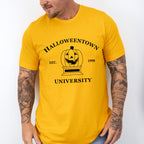 Halloweentown University Est.1998 Smiley Pumpkin Design - Halloween Unisex Crewneck T-Shirt Sweatshirt Hoodie