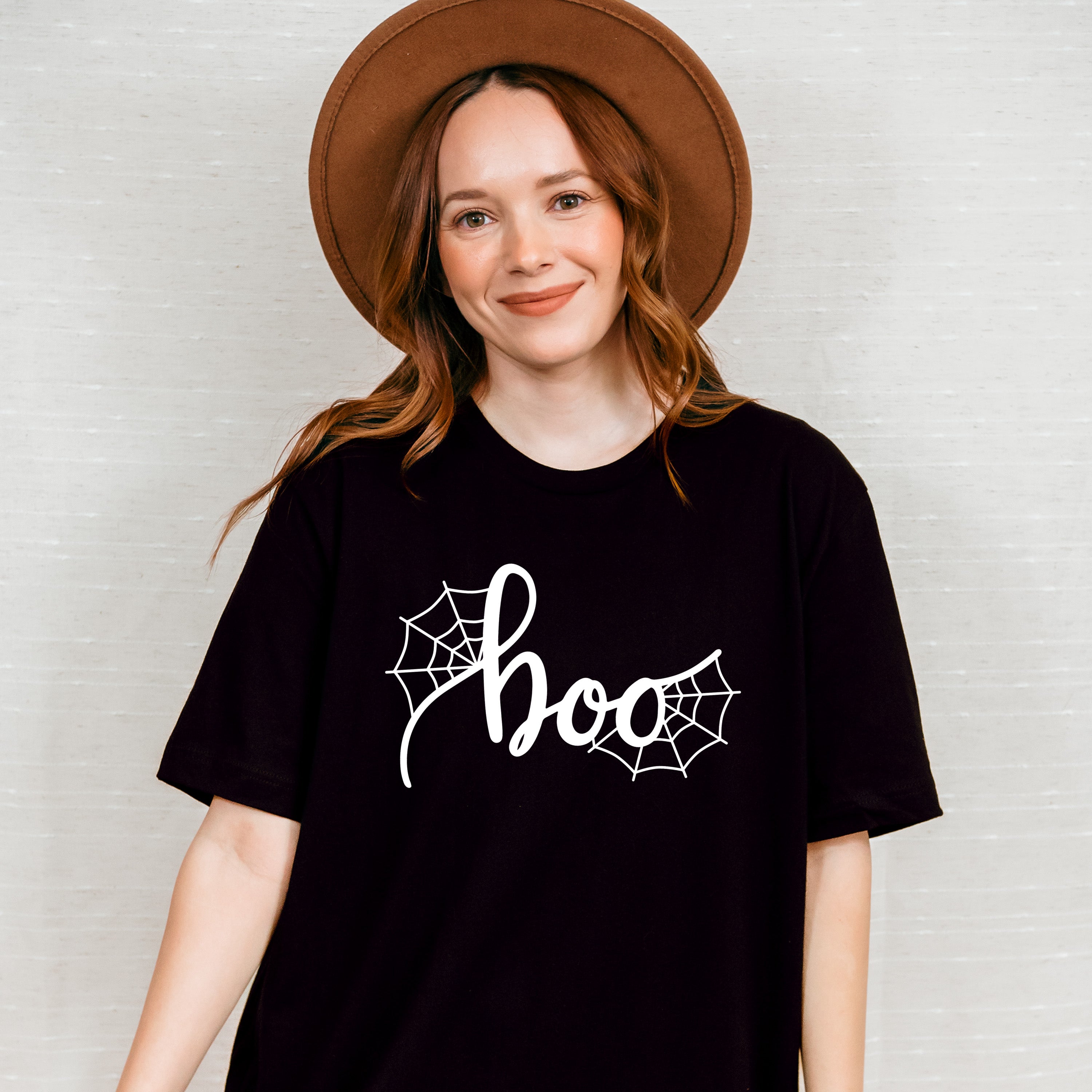 Halloween Spider Wap Boo Design - Halloween Unisex Crewneck T-Shirt Sweatshirt Hoodie