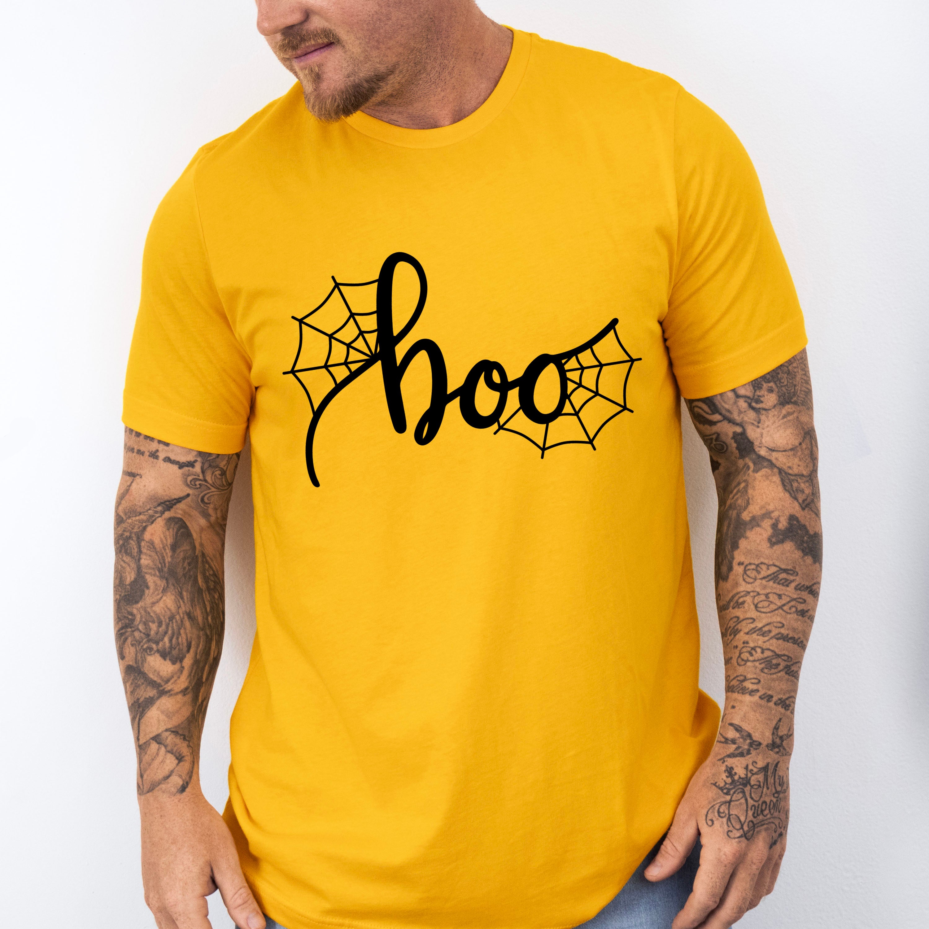 Halloween Spider Wap Boo Design - Halloween Unisex Crewneck T-Shirt Sweatshirt Hoodie