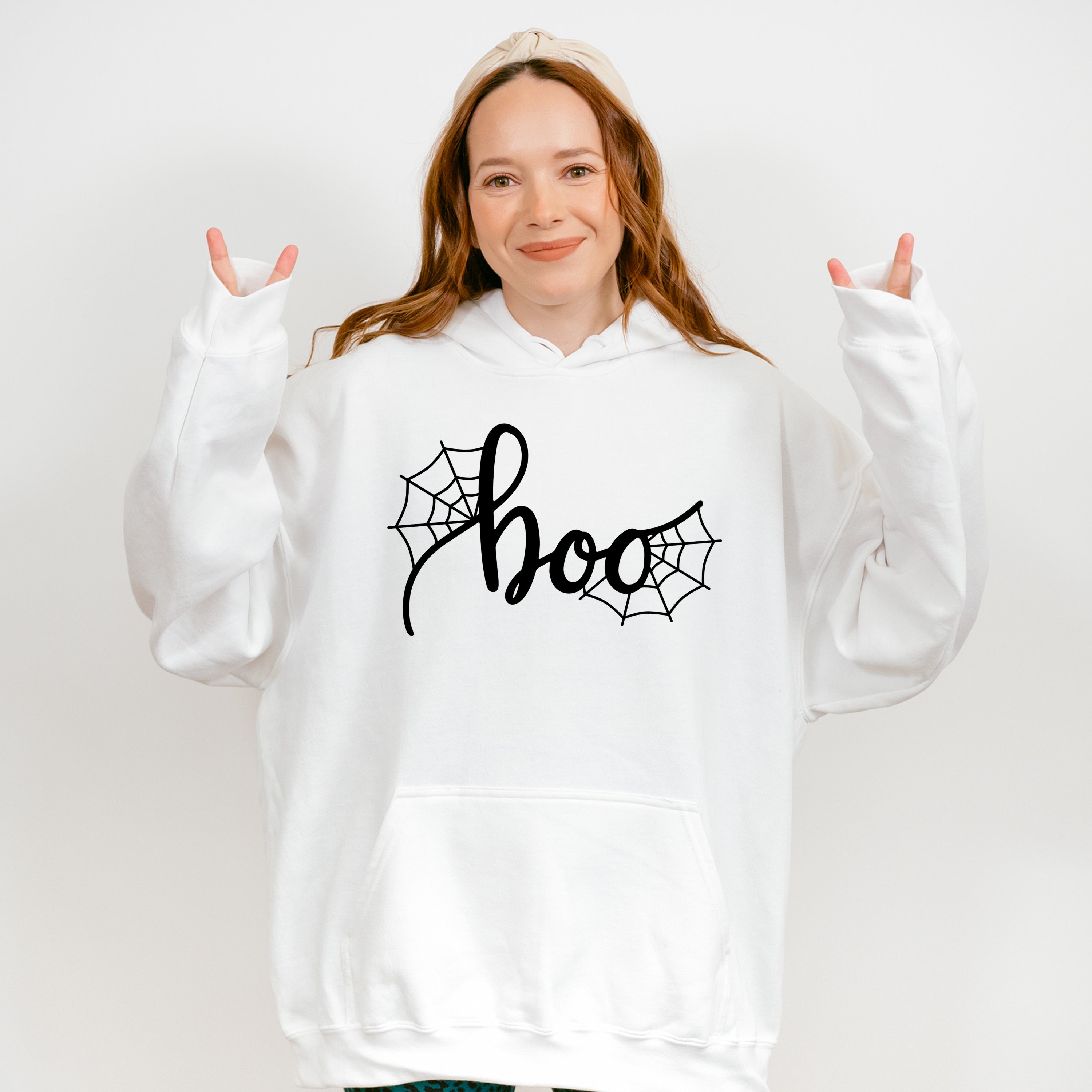 Halloween Spider Wap Boo Design - Halloween Unisex Crewneck T-Shirt Sweatshirt Hoodie
