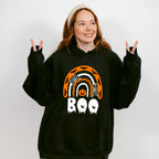 Halloween Spider Wap Boo Rainbow design - Halloween Unisex Crewneck T-Shirt Sweatshirt Hoodie