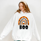 Halloween Spider Wap Boo Rainbow design - Halloween Unisex Crewneck T-Shirt Sweatshirt Hoodie