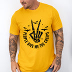 People Give Me The Creeps Design - Halloween Unisex Crewneck T-Shirt Sweatshirt Hoodie