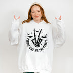 People Give Me The Creeps Design - Halloween Unisex Crewneck T-Shirt Sweatshirt Hoodie