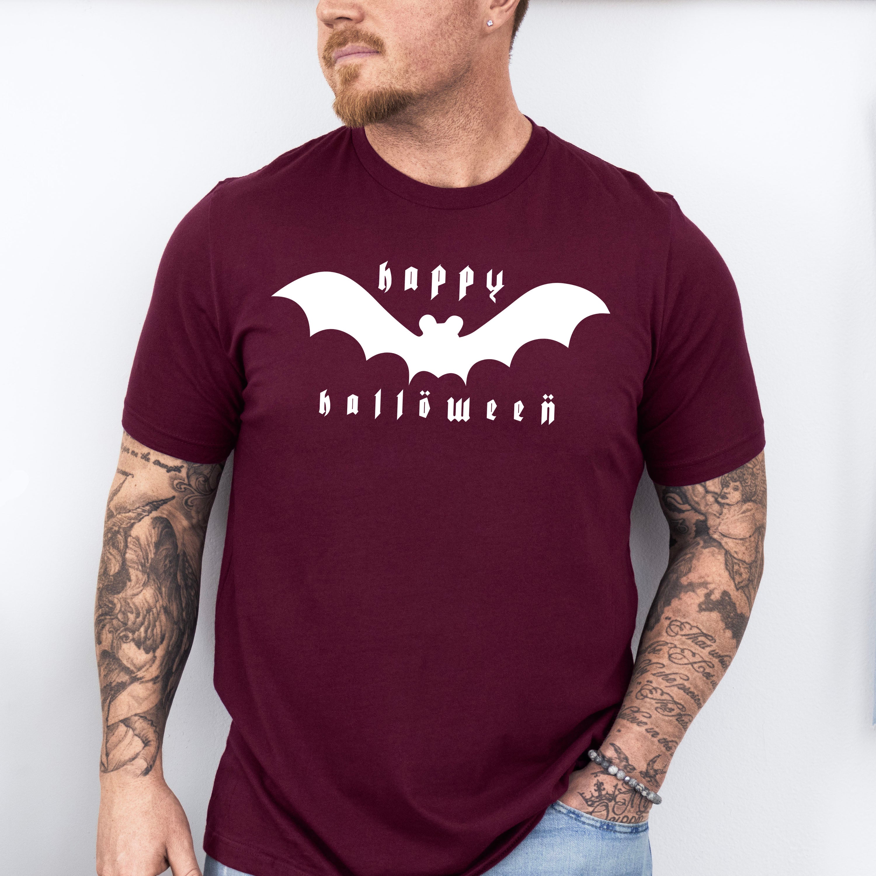 Happy Halloween Design - Halloween Unisex Crewneck T-Shirt Sweatshirt Hoodie