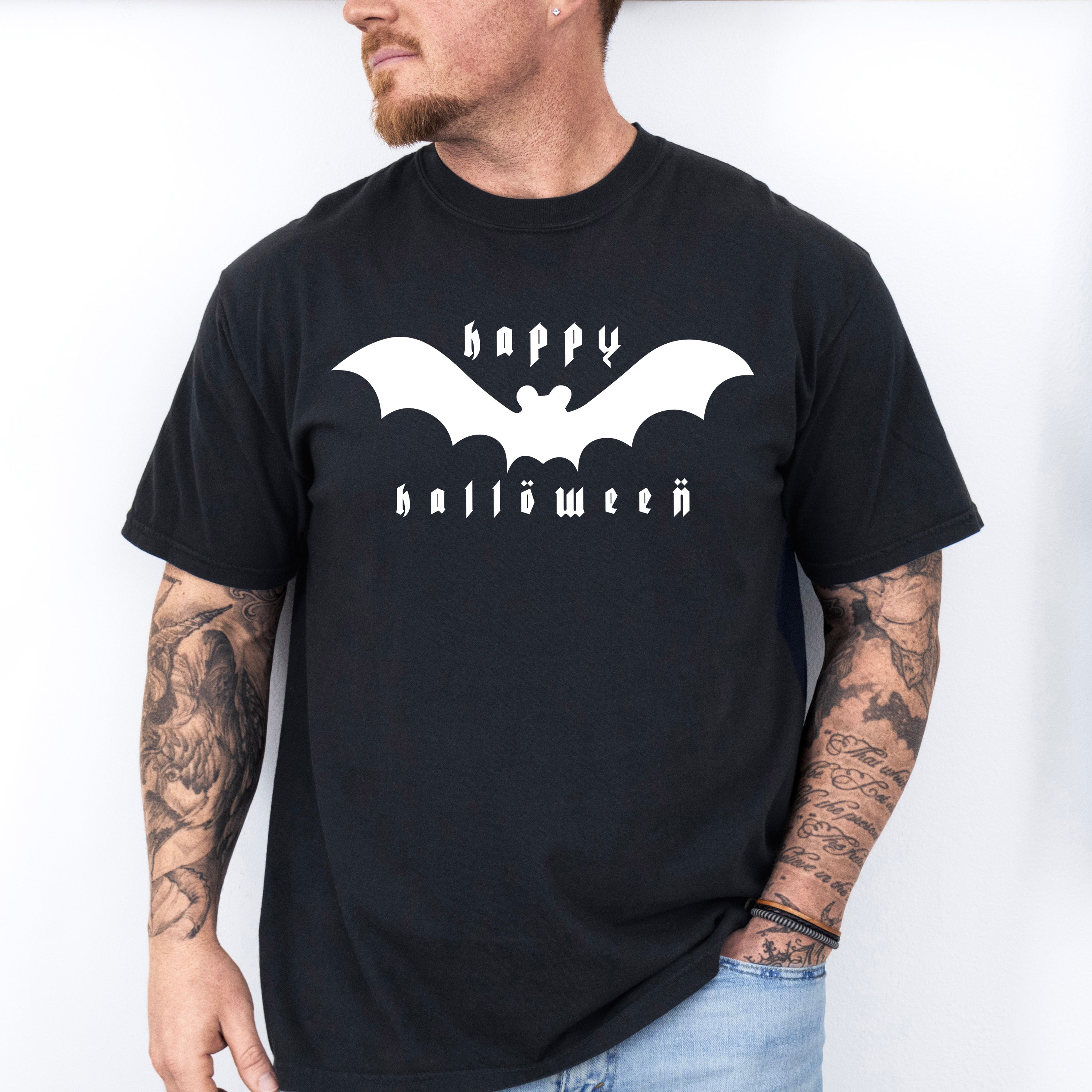 Happy Halloween Design - Halloween Unisex Crewneck T-Shirt Sweatshirt Hoodie