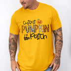 Cutest Pumpkin In The Pactch Design - Halloween Unisex Crewneck T-Shirt Sweatshirt Hoodie