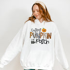 Cutest Pumpkin In The Pactch Design - Halloween Unisex Crewneck T-Shirt Sweatshirt Hoodie