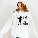 Just A Witch Design - Halloween Unisex Crewneck T-Shirt Sweatshirt Hoodie