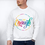 You Are Enough Mental Health Theme T-shirt, Hoodie, Sweatshirt