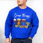 Group Therapy Drinks Mental Health Theme T-shirt, Hoodie, Sweatshirt