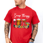 Group Therapy Drinks Mental Health Theme T-shirt, Hoodie, Sweatshirt