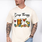 Group Therapy Drinks Mental Health Theme T-shirt, Hoodie, Sweatshirt