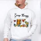 Group Therapy Drinks Mental Health Theme T-shirt, Hoodie, Sweatshirt