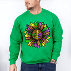 Mardi Gras Flower Theme T-shirt, Hoodie, Sweatshirt