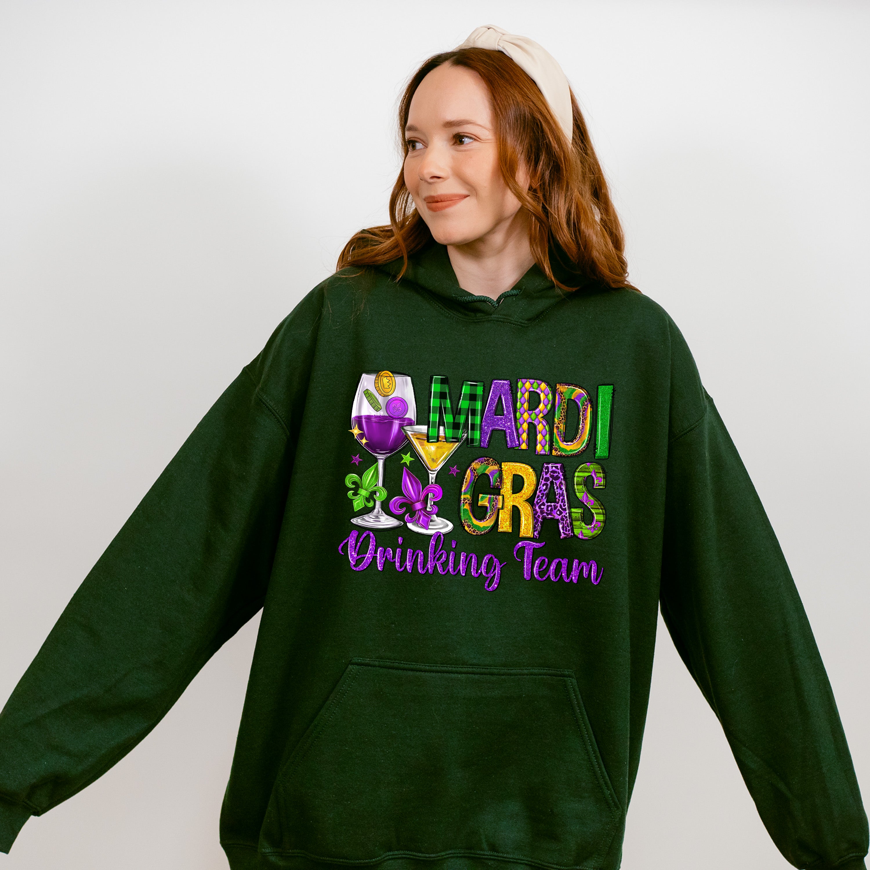 Mardi Gras Drinking Team Theme T-shirt, Hoodie, Sweatshirt