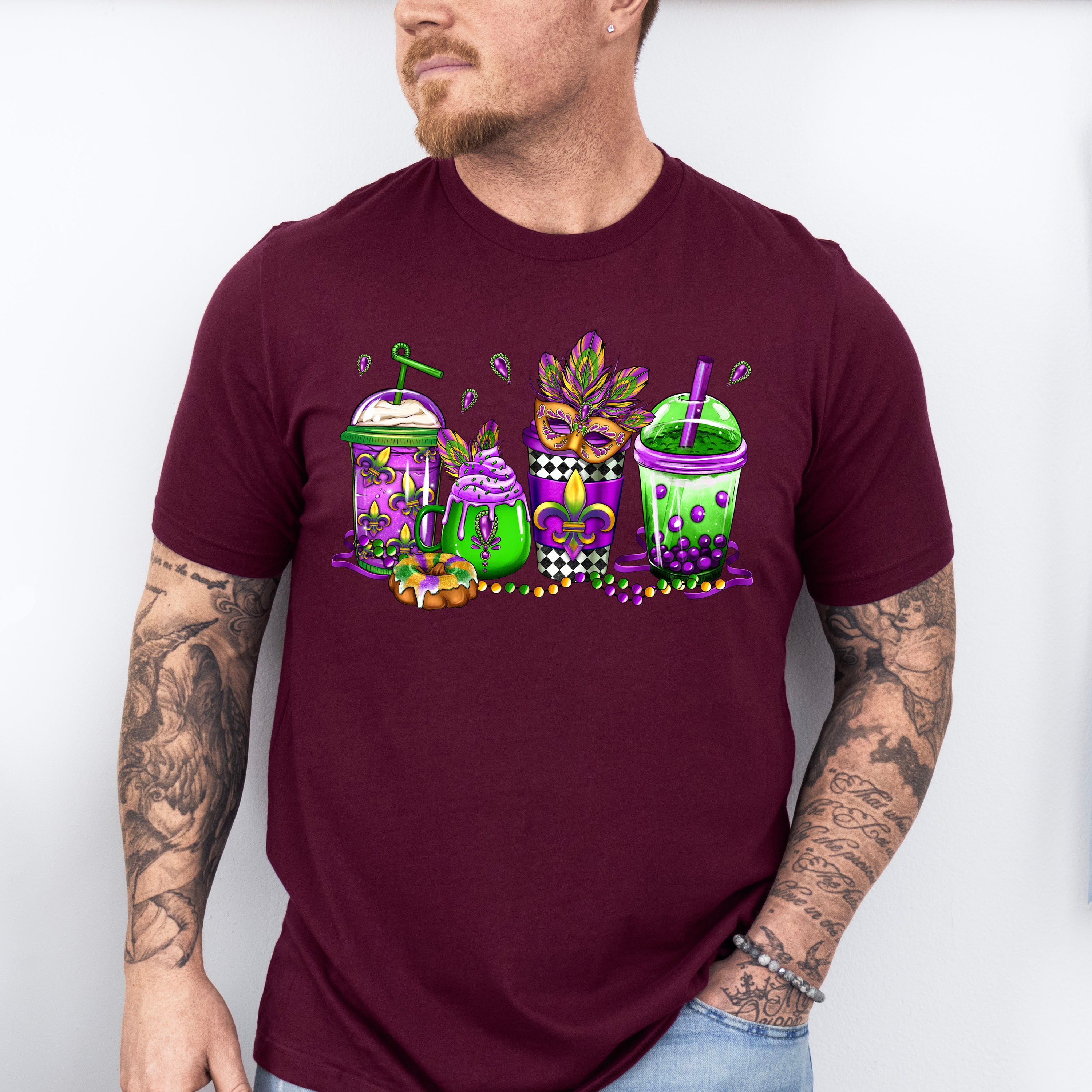 Mardi Gras Drinks Theme T-shirt, Hoodie, Sweatshirt