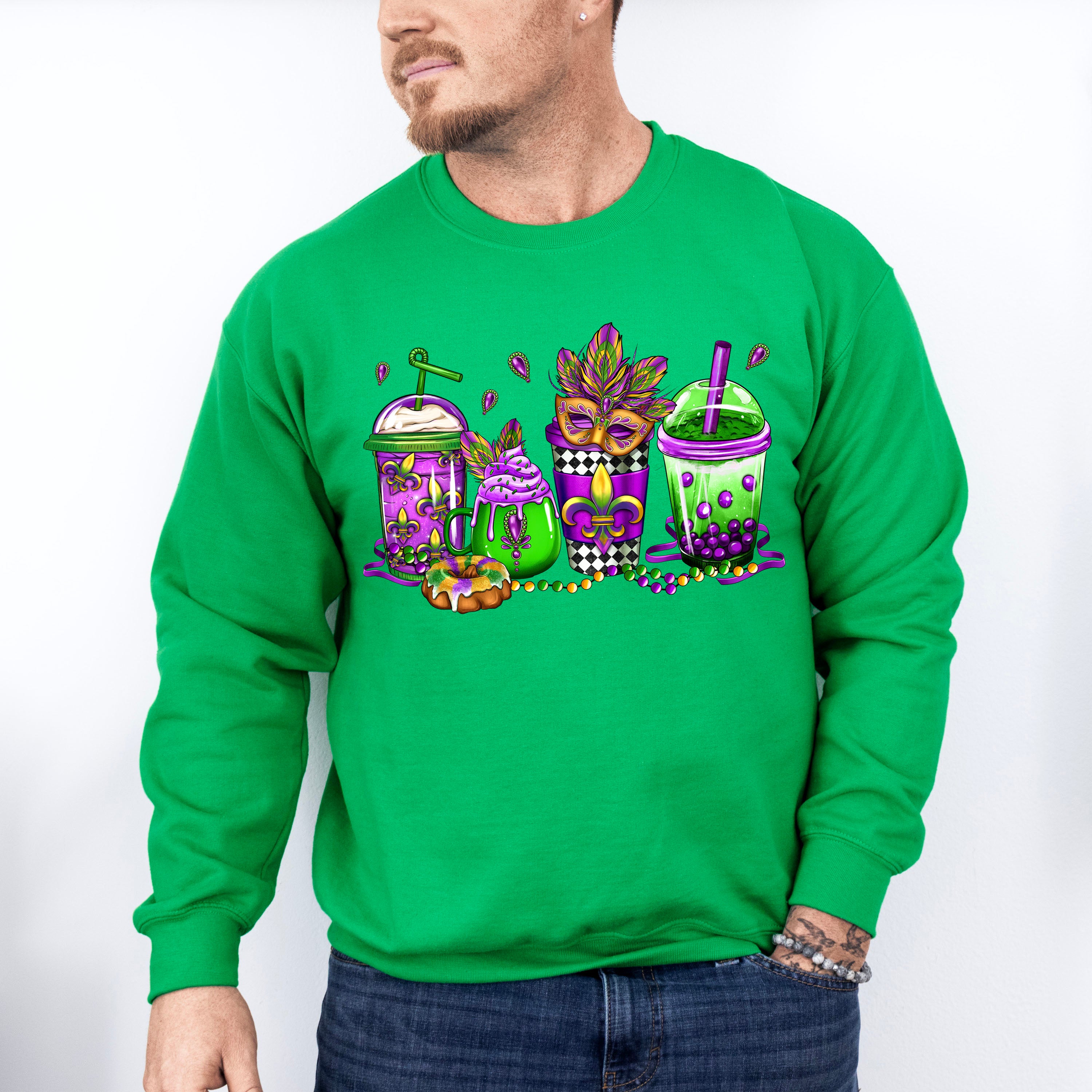 Mardi Gras Drinks Theme T-shirt, Hoodie, Sweatshirt