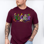 Teacher Mardi Gras Theme T-shirt, Hoodie, Sweatshirt