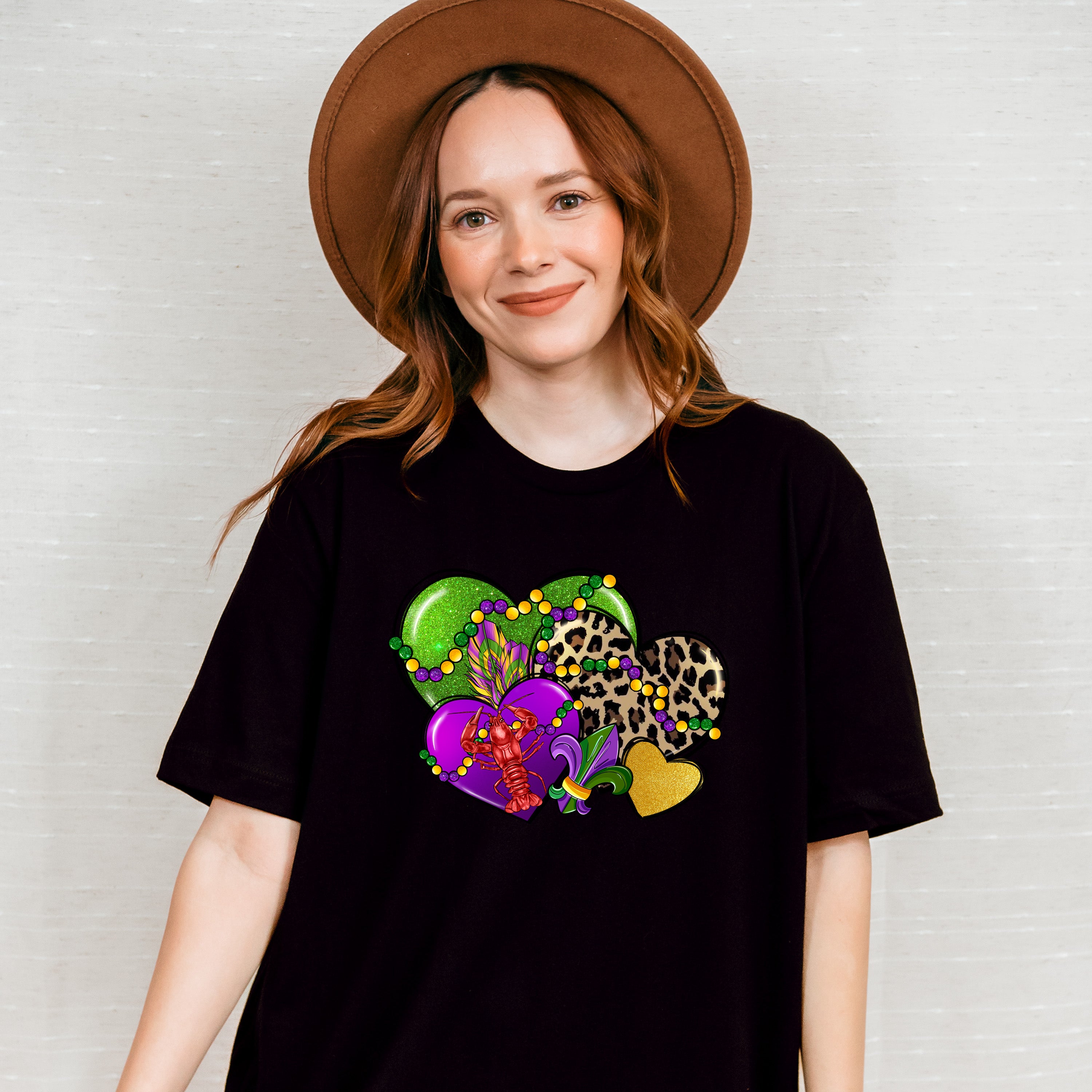 Mardi Gras Hearts Theme T-shirt, Hoodie, Sweatshirt