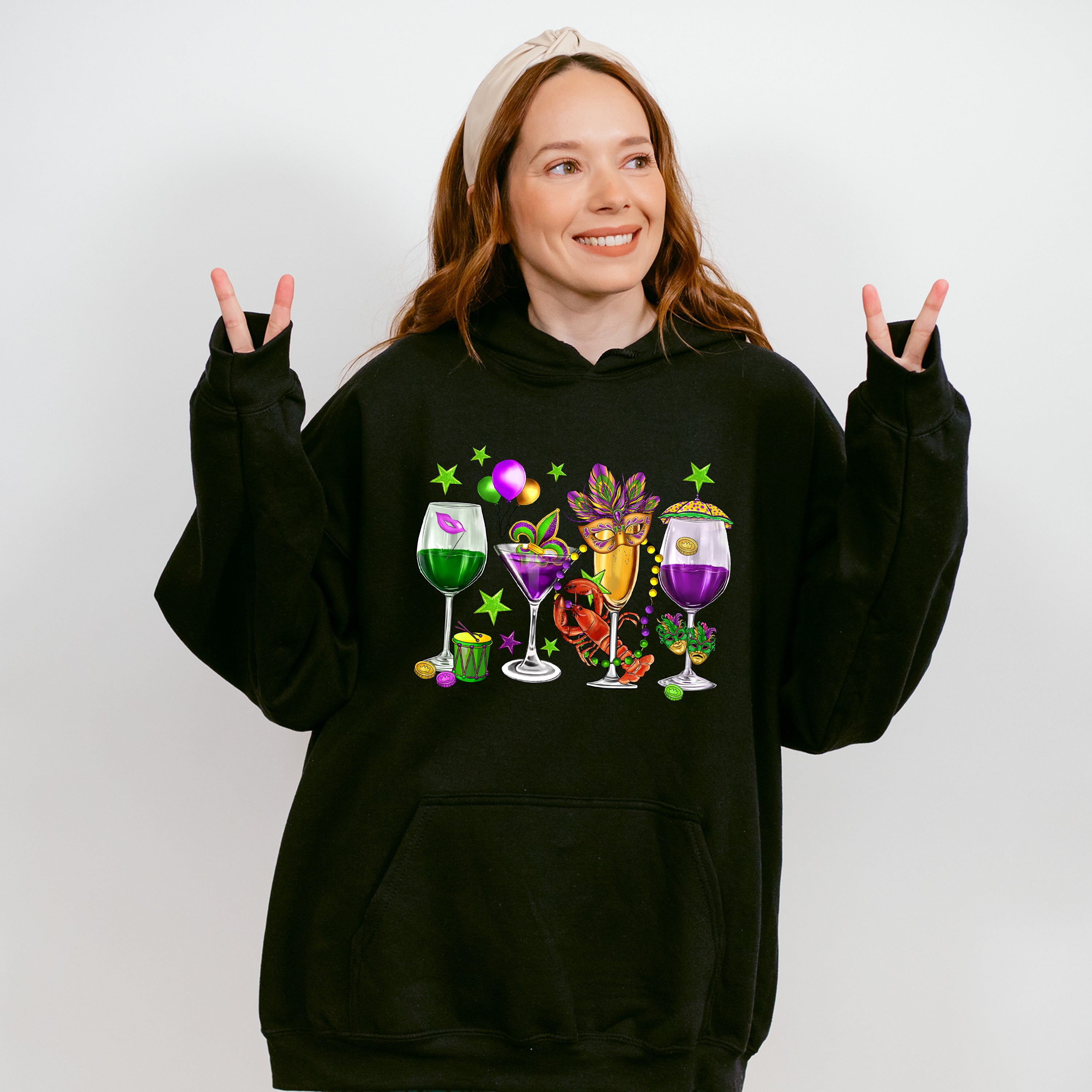 Mardi Gras Drinks Theme T-shirt, Hoodie, Sweatshirt