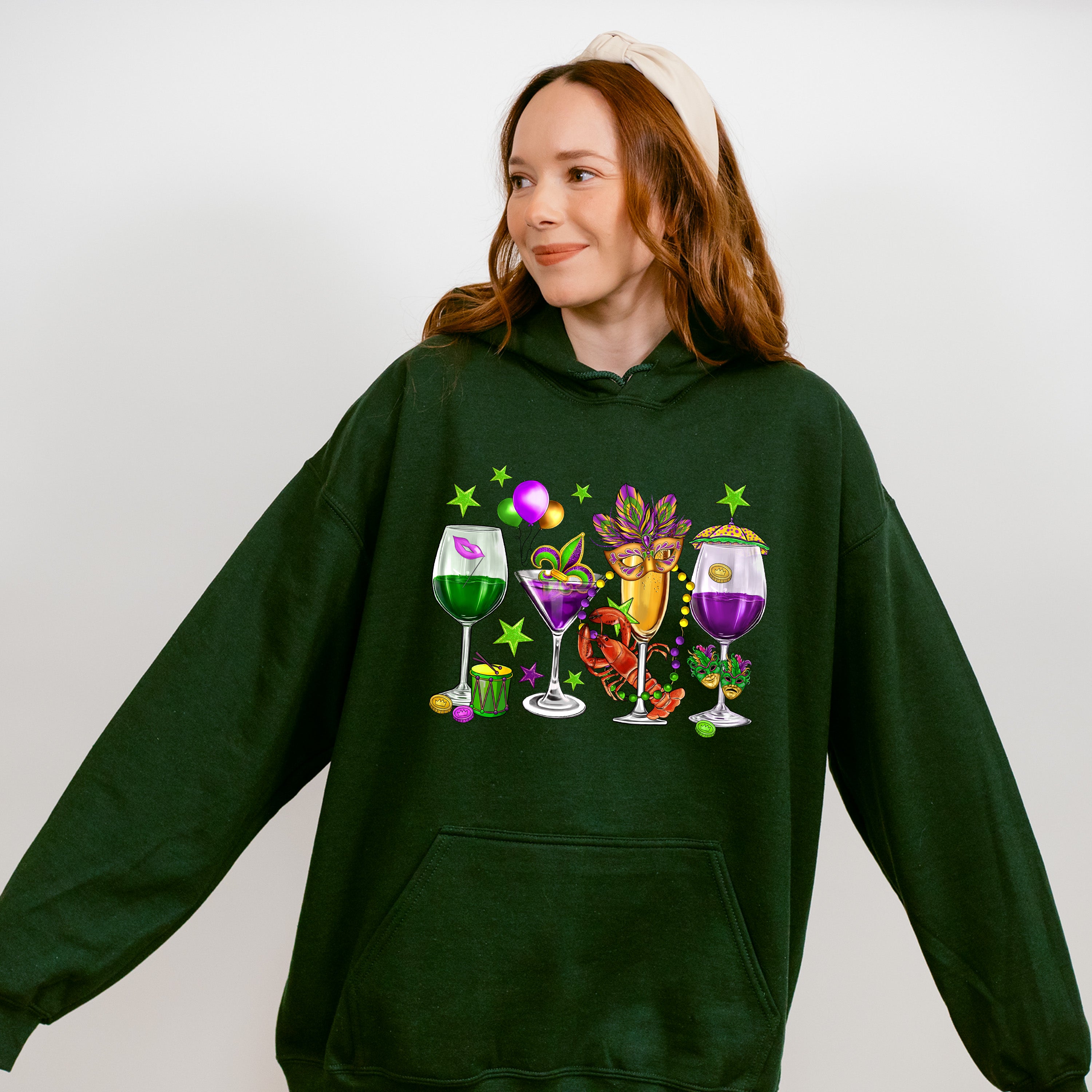 Mardi Gras Drinks Theme T-shirt, Hoodie, Sweatshirt