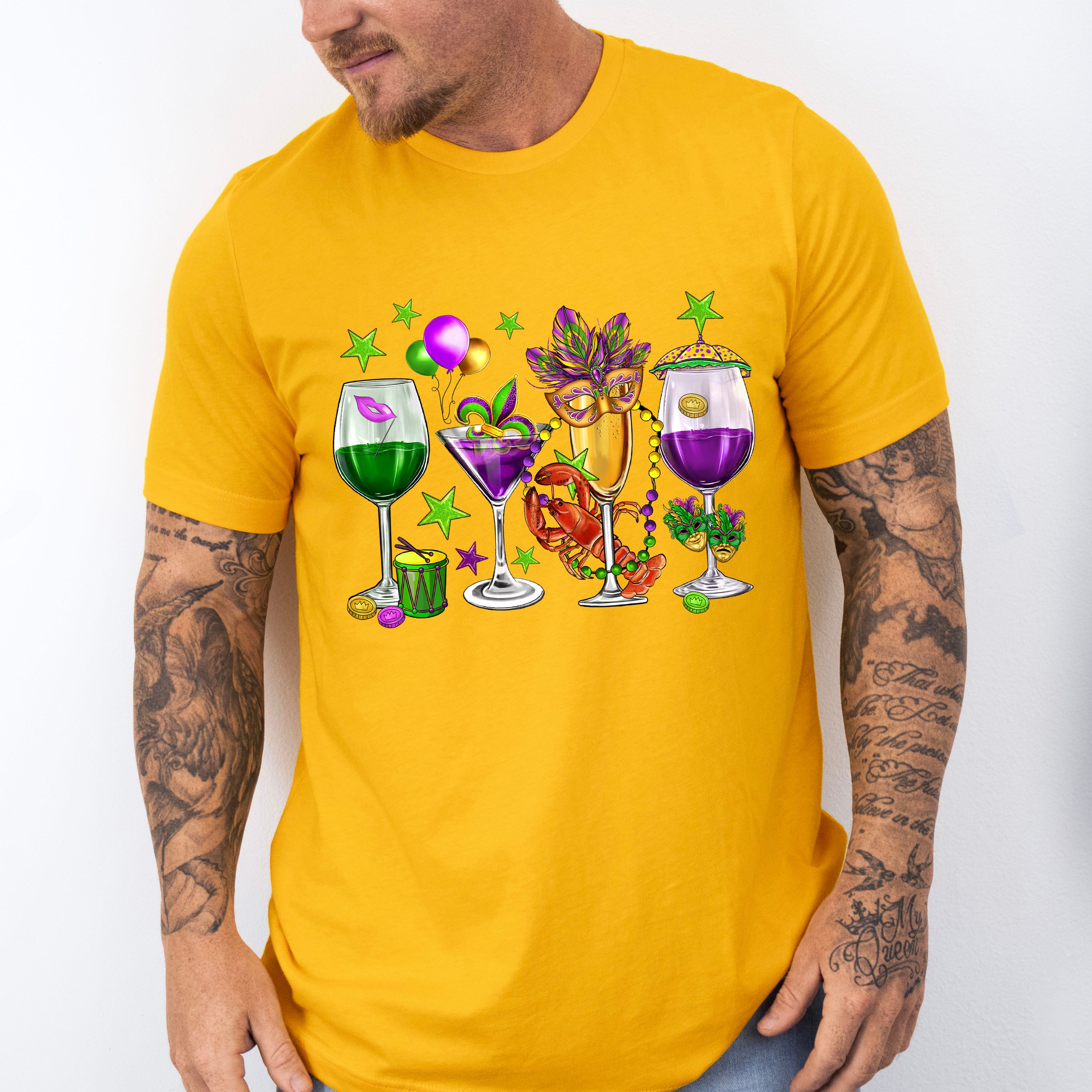 Mardi Gras Drinks Theme T-shirt, Hoodie, Sweatshirt