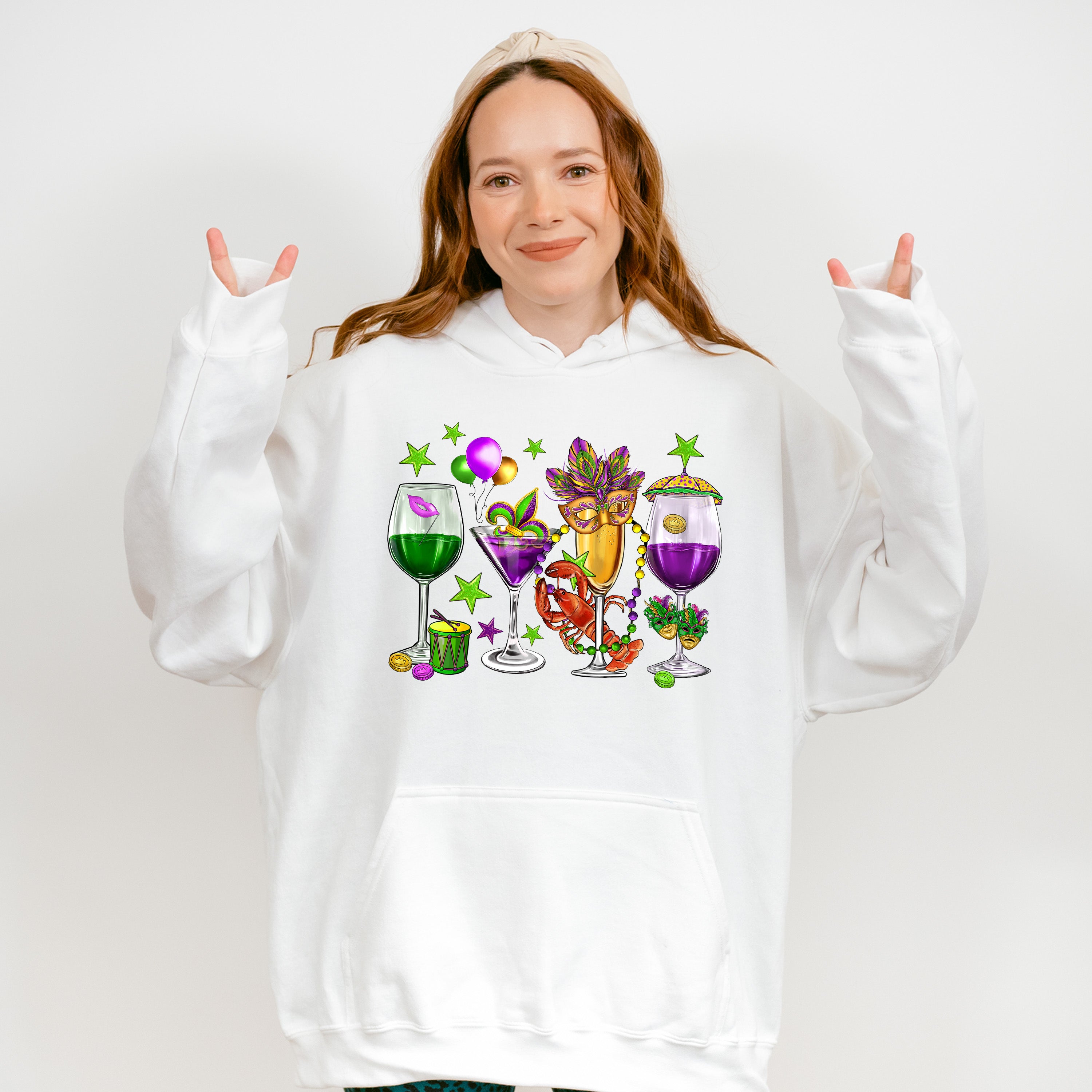 Mardi Gras Drinks Theme T-shirt, Hoodie, Sweatshirt