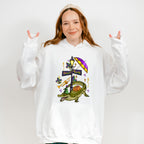 Mardi Gras Gator Theme T-shirt, Hoodie, Sweatshirt