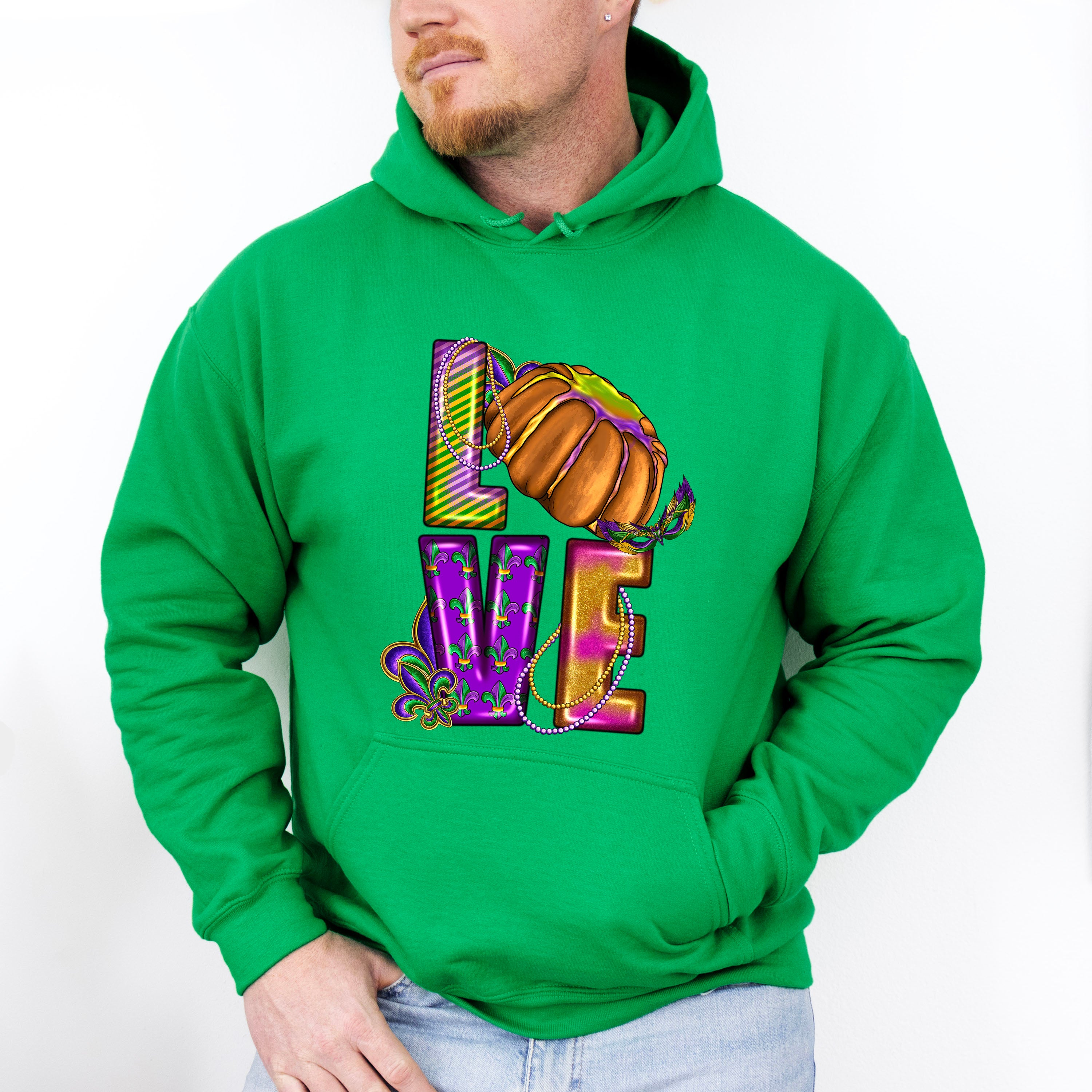 Love Mardi Gras Theme T-shirt, Hoodie, Sweatshirt