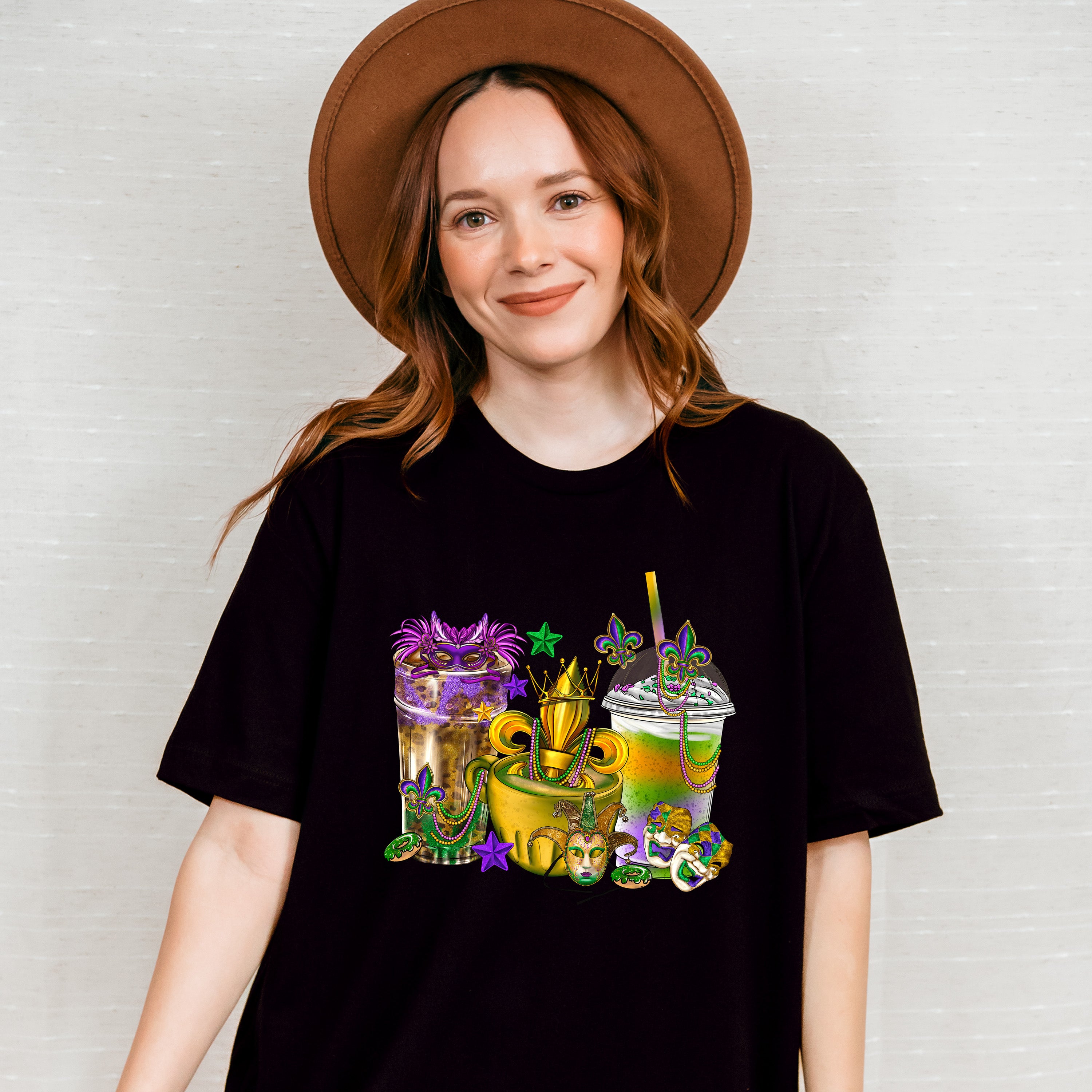 Mardi Gras Coffee Theme T-shirt, Hoodie, Sweatshirt