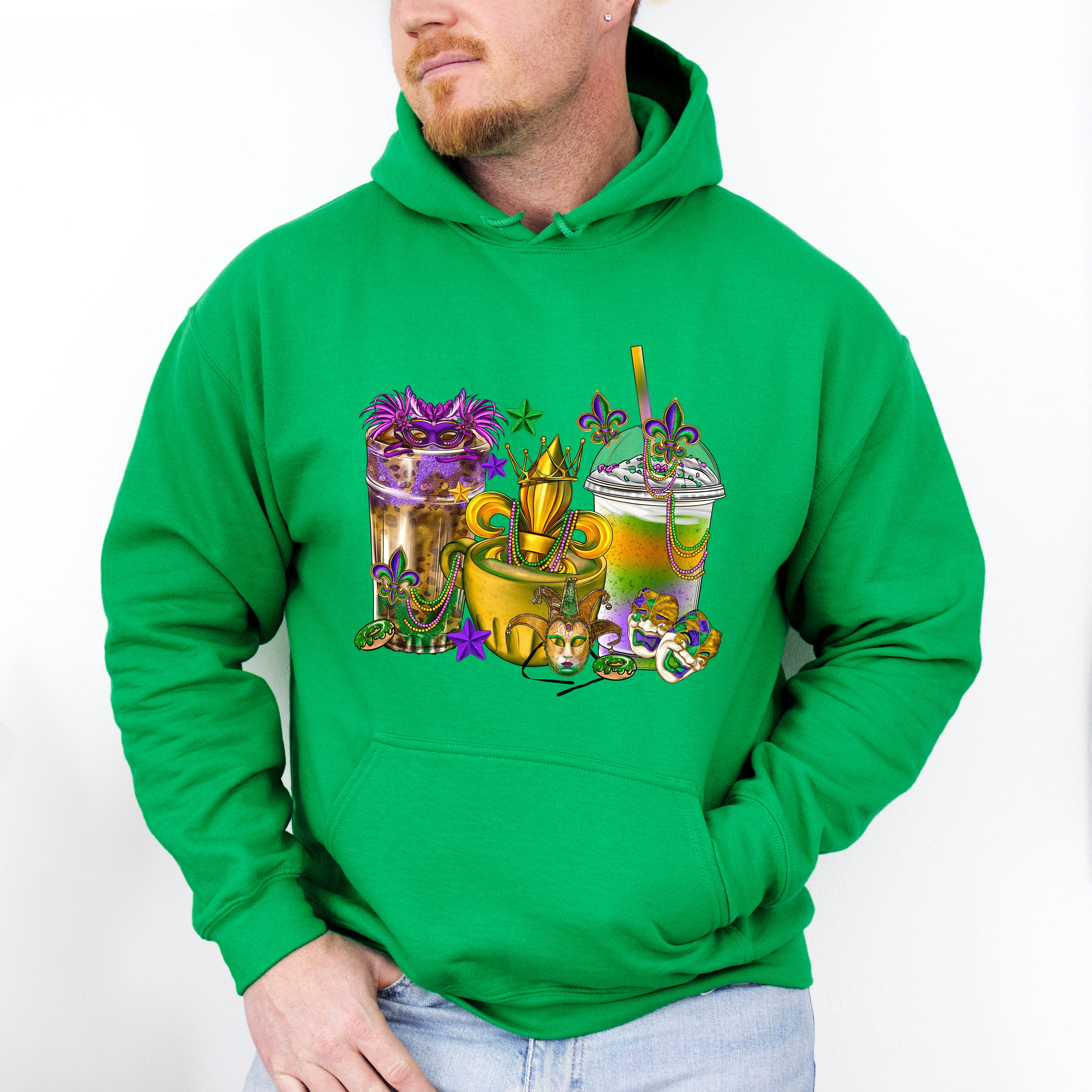 Mardi Gras Coffee Theme T-shirt, Hoodie, Sweatshirt