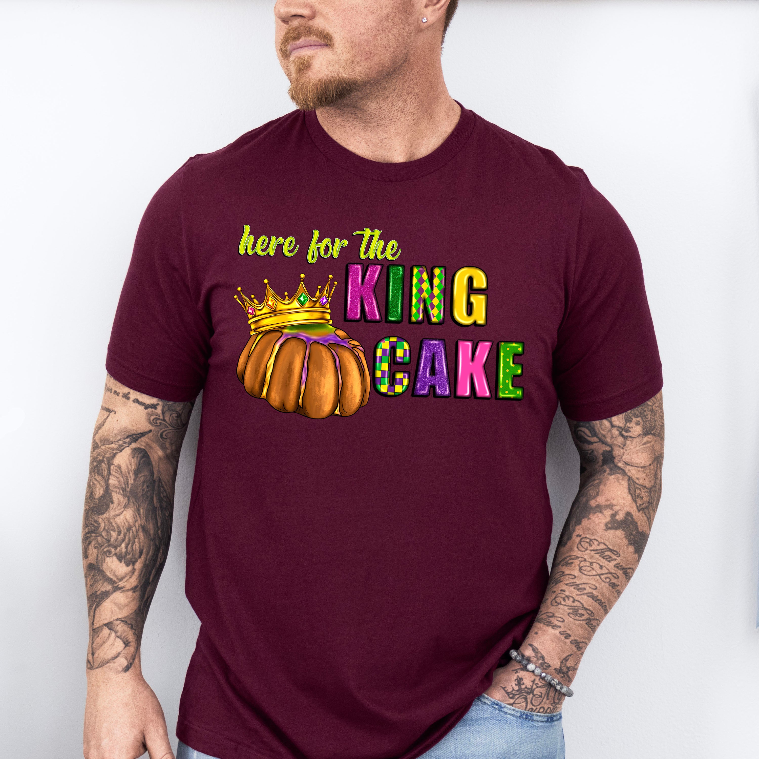 Mardi Gras King Cake Theme T-shirt, Hoodie, Sweatshirt
