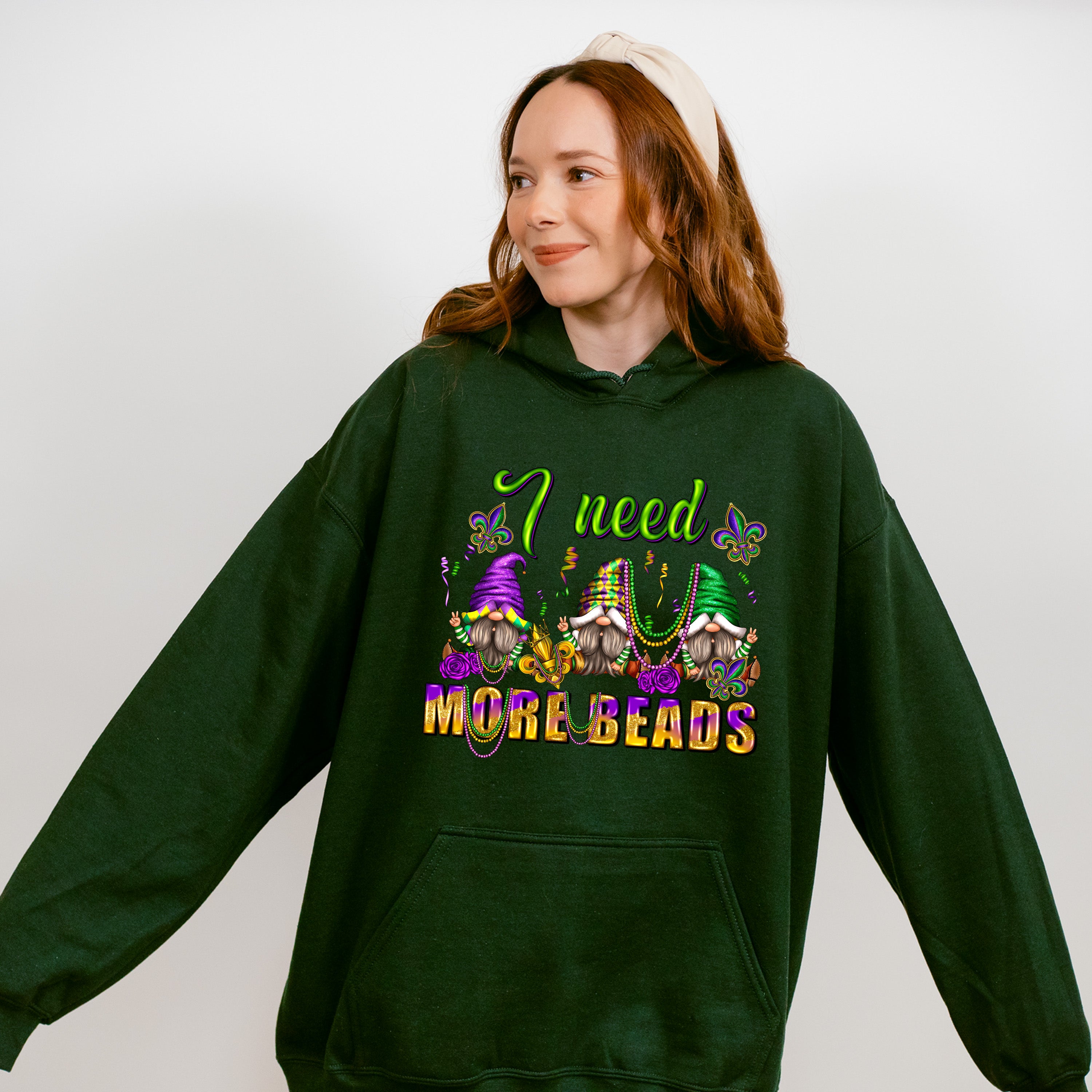 I Need More Beads Mardi Gras Theme T-shirt, Hoodie, Sweatshirt