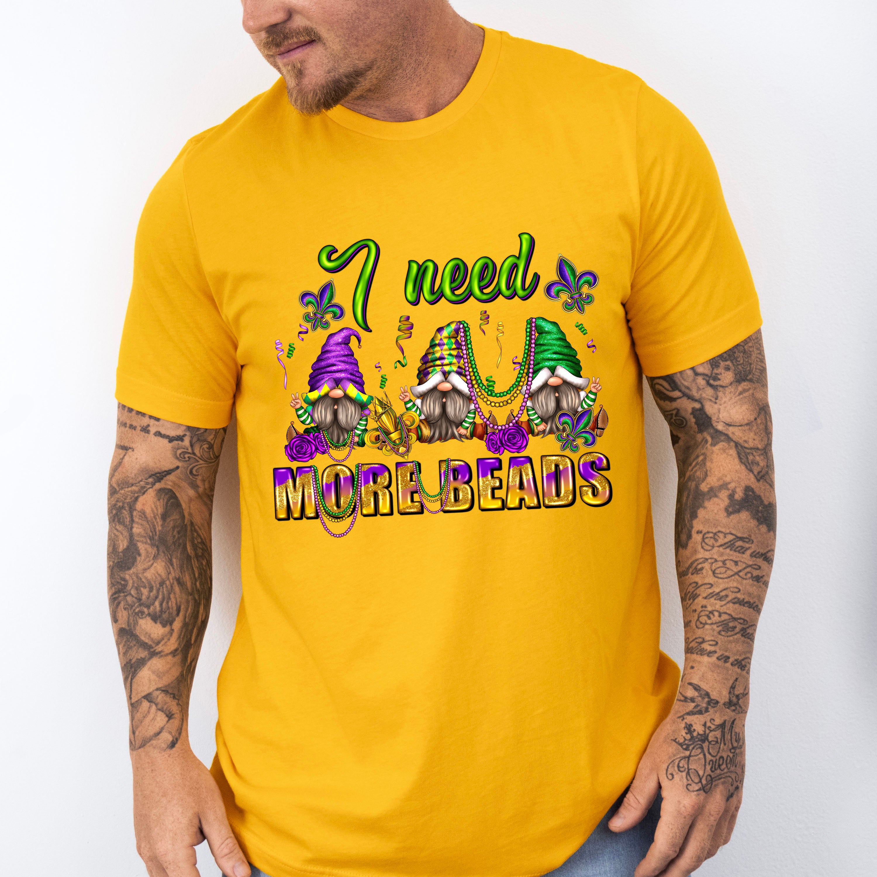 I Need More Beads Mardi Gras Theme T-shirt, Hoodie, Sweatshirt