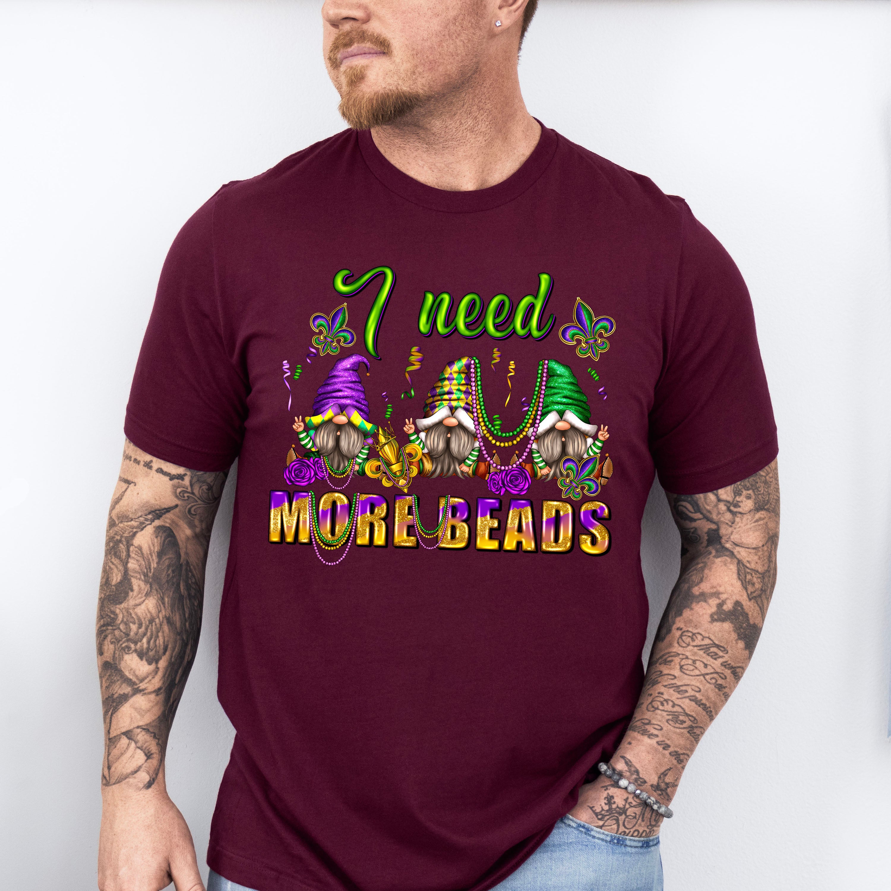 I Need More Beads Mardi Gras Theme T-shirt, Hoodie, Sweatshirt