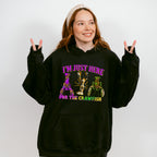 Just Here For The Crawfish Mardi Gras Theme T-shirt, Hoodie, Sweatshirt