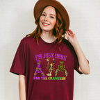 Just Here For The Crawfish Mardi Gras Theme T-shirt, Hoodie, Sweatshirt