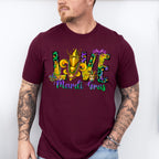 Love Mardi Gras Theme T-shirt, Hoodie, Sweatshirt