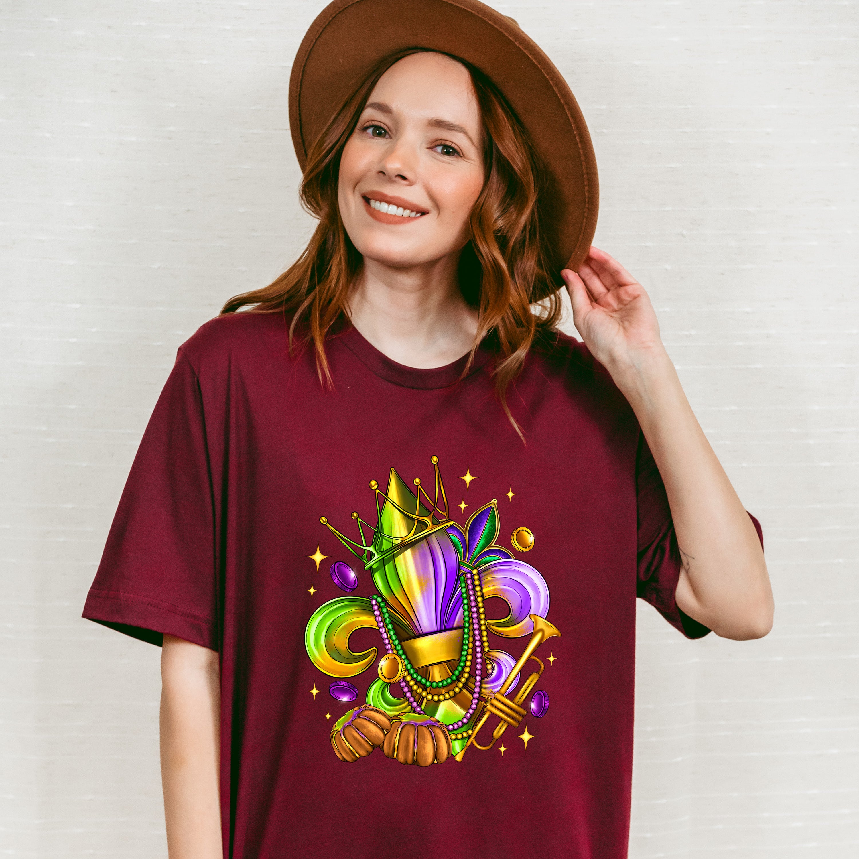 Fleur De Lis Mardi Gras Theme T-shirt, Hoodie, Sweatshirt