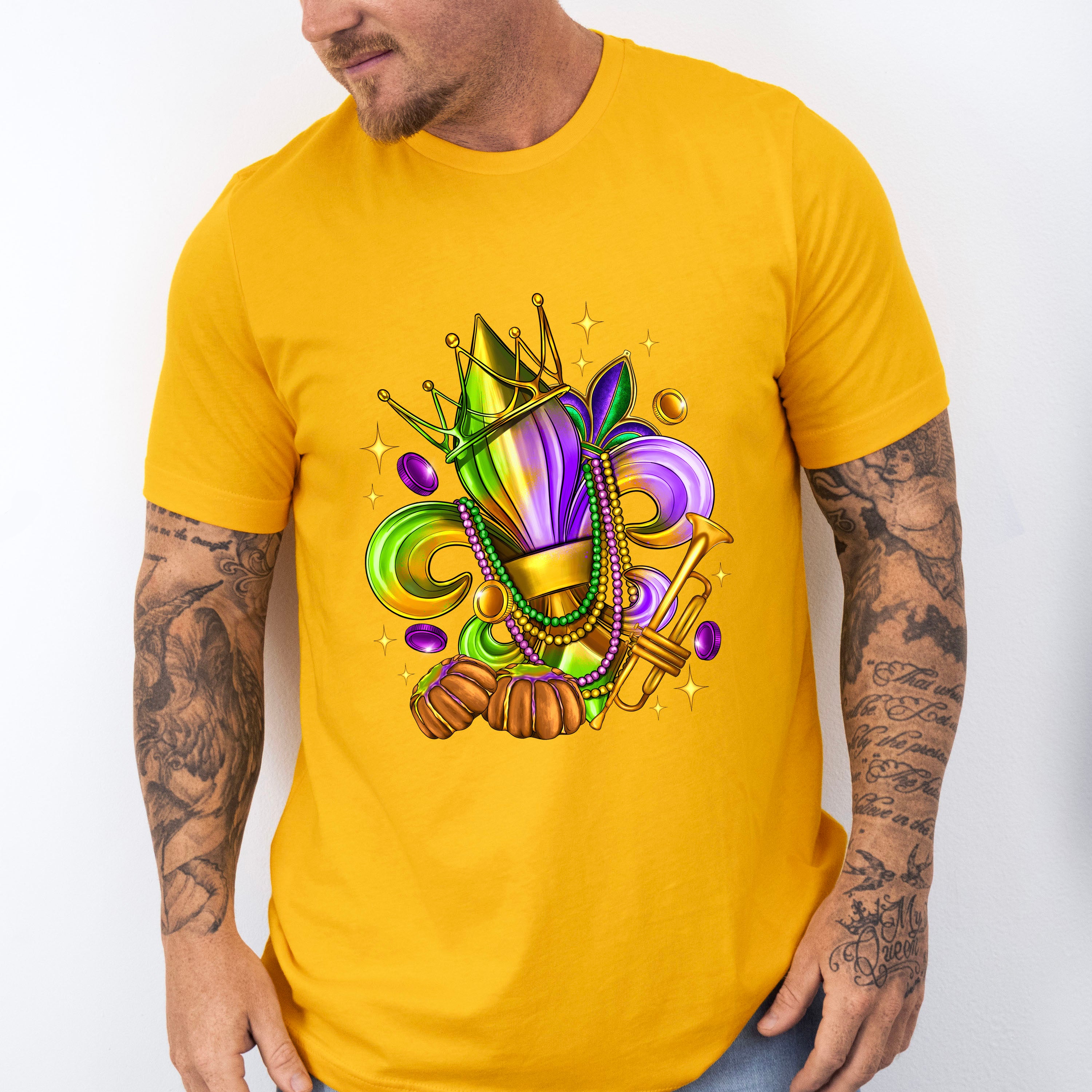 Fleur De Lis Mardi Gras Theme T-shirt, Hoodie, Sweatshirt