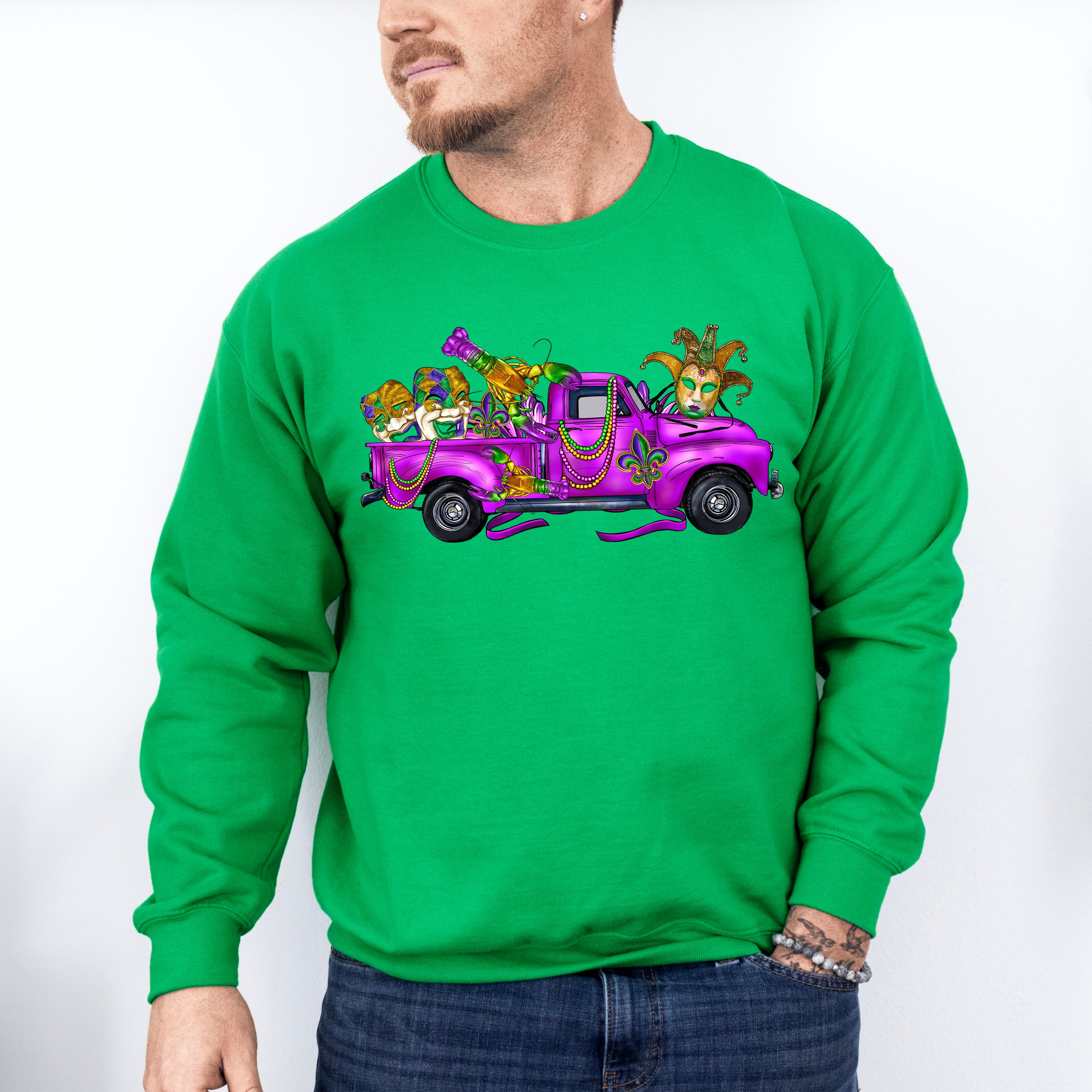 Mardi Gras Truck Theme T-shirt, Hoodie, Sweatshirt
