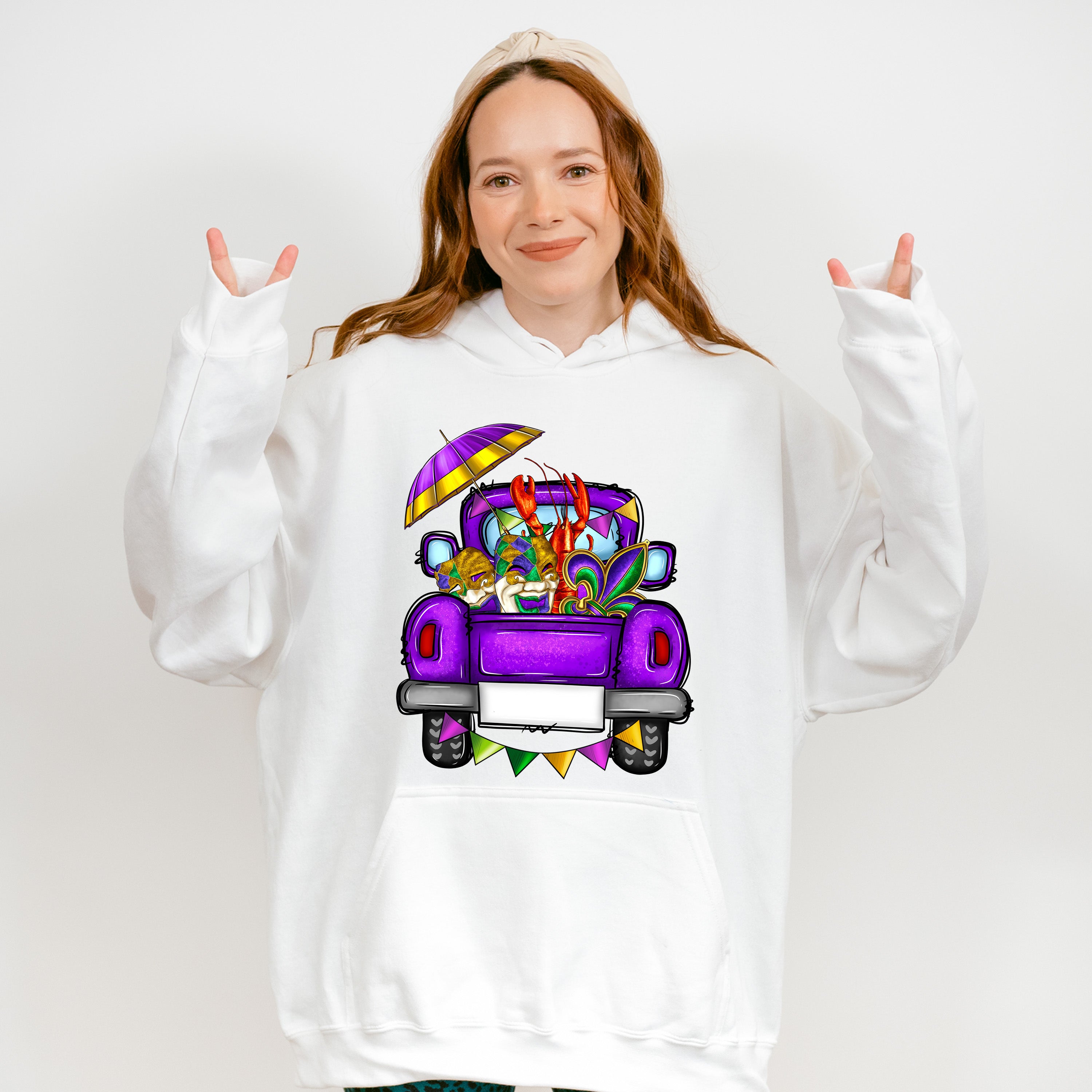 Mardi Gras Truck Back Theme T-shirt, Hoodie, Sweatshirt
