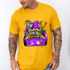 Mardi Gras Truck Back Gnome Theme T-shirt, Hoodie, Sweatshirt