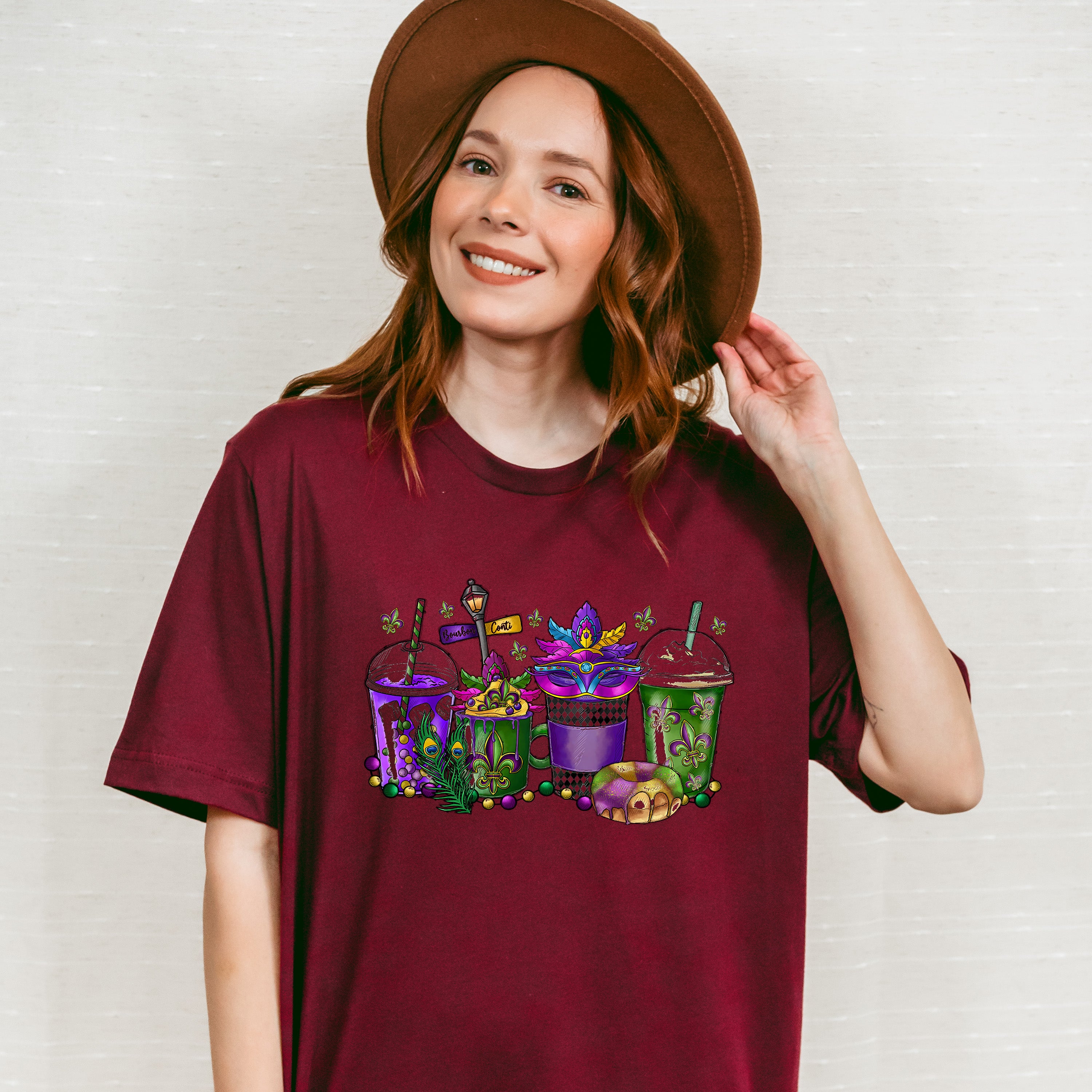 Mardi Gras Drinks Theme T-shirt, Hoodie, Sweatshirt