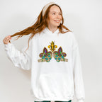 Fleur De Lis Skeleton Hands Mardi Gras Theme T-shirt, Hoodie, Sweatshirt